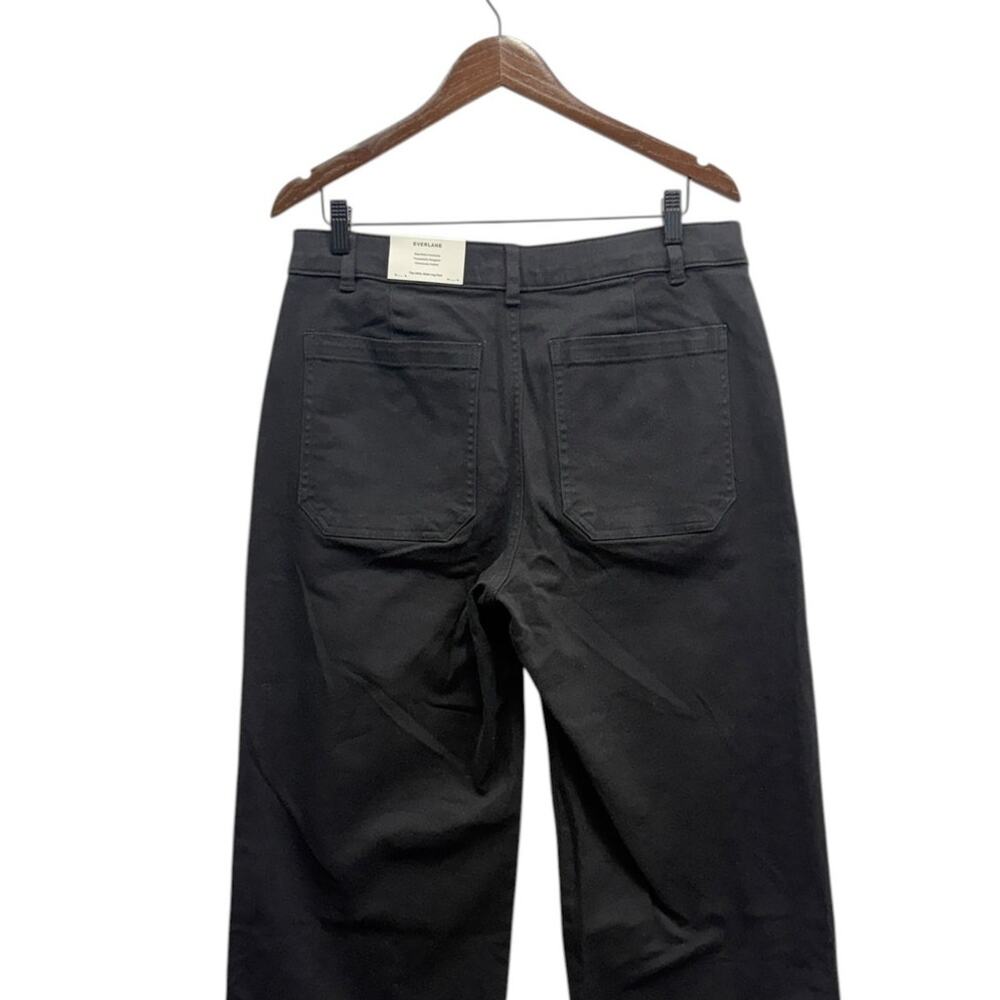 Everlane The Utility High Rise Wide-Leg Pants in Black size 12R NWOT - Picture 6 of 8